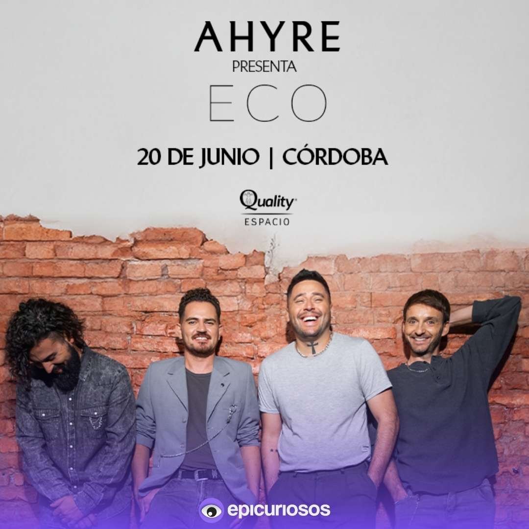 "Eco": Un viaje musical con Ahyre en Quality Espacio de Córdoba
