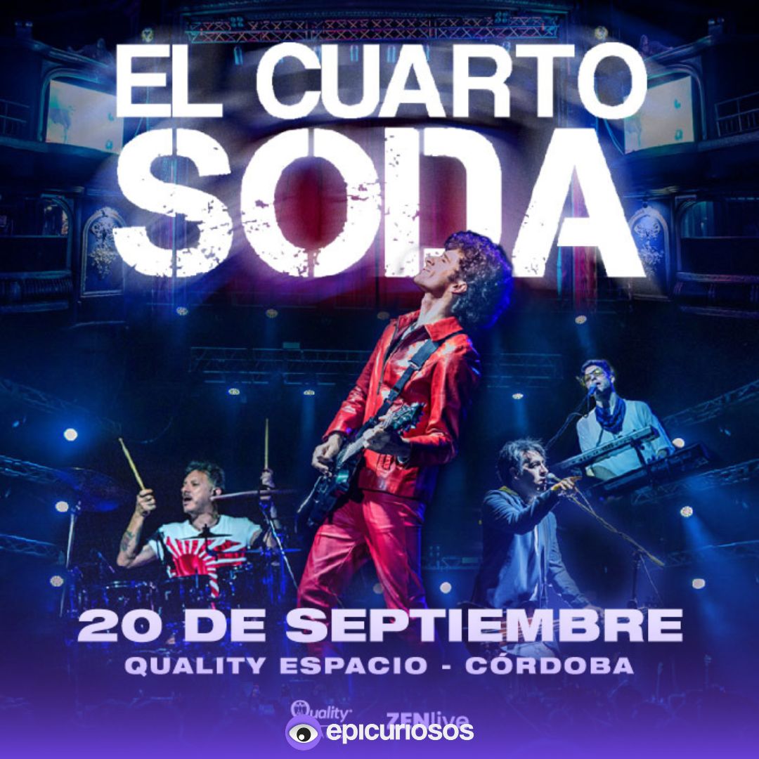 El Cuarto Soda revive la magia de Soda Stereo con pasión y maestría.