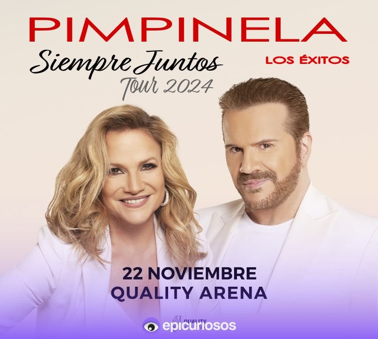 Pimpinela en Quality Arena con el Tour "Siempre Juntos"