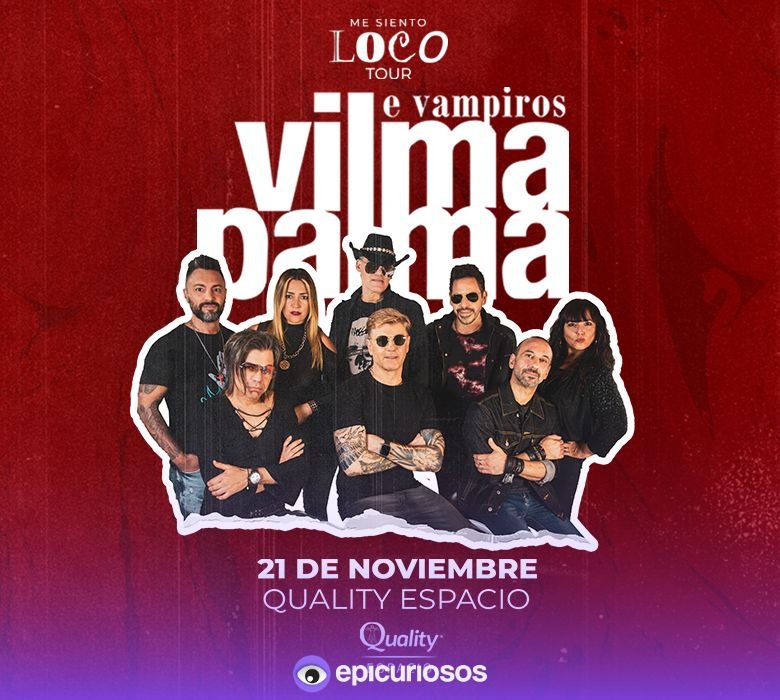 Concierto de Vilma Palma e Vampiros en Córdoba